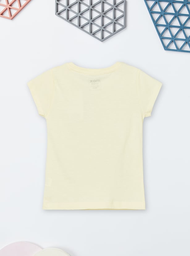 Girls Printed T-shirt - Pack of 2