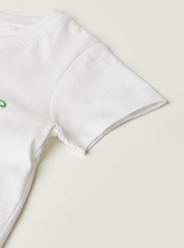 Girls Printed T-shirt - Pack of 2