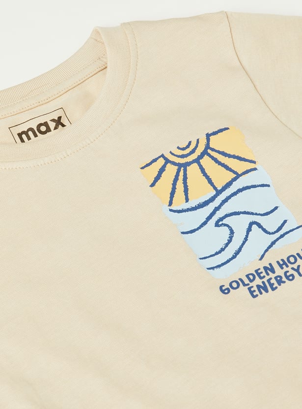 Boys Printed T-shirt - Pack of 2