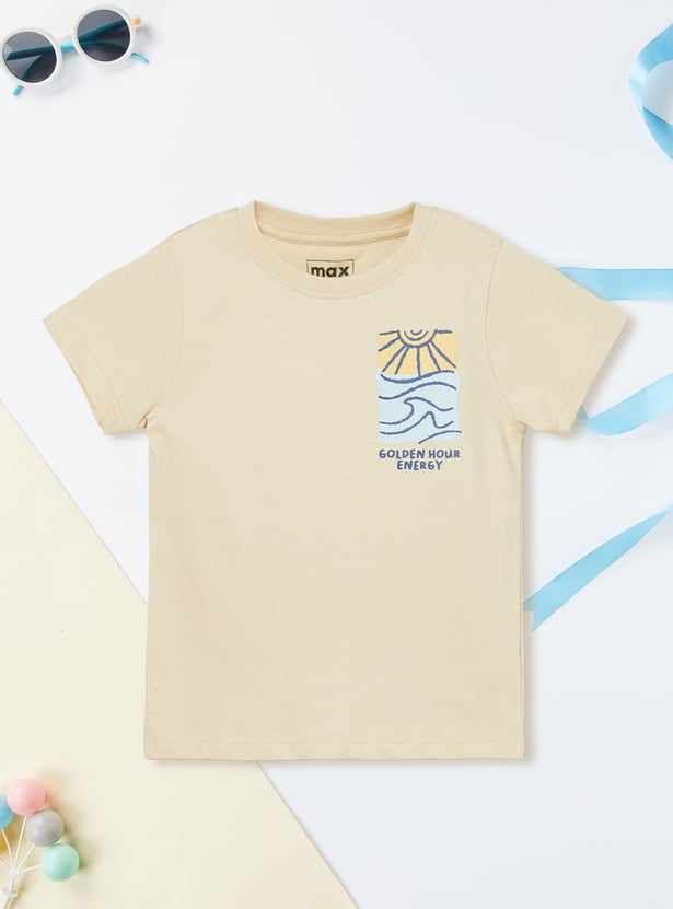 Boys Printed T-shirt - Pack of 2