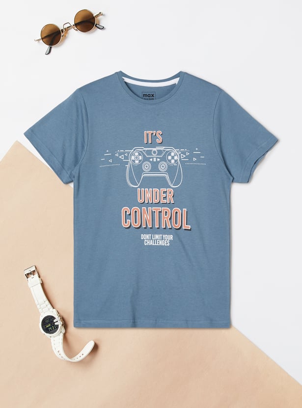 Boys Printed T-shirt - Pack of 2