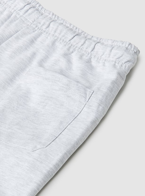 Boys Solid Shorts - Pack of 2