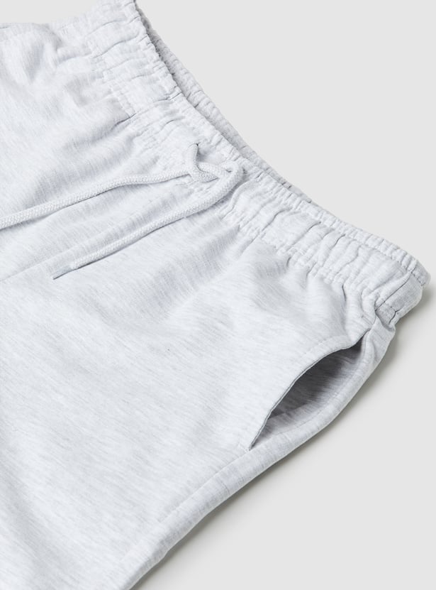 Boys Solid Shorts - Pack of 2