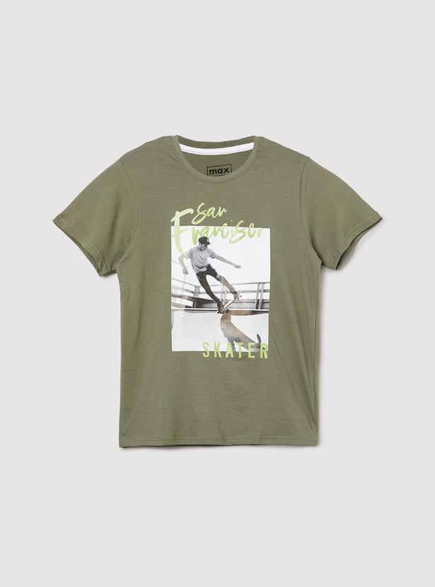 Boys Printed T-shirts - Pack of 2