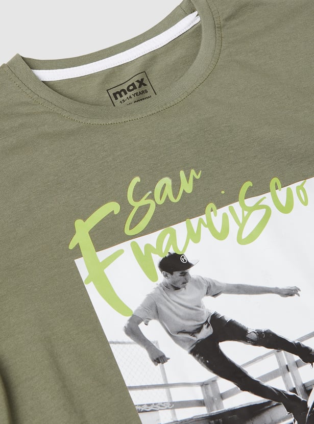 Boys Printed T-shirts - Pack of 2