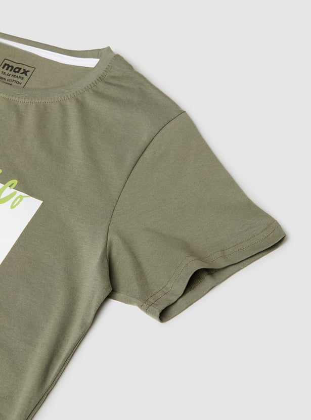 Boys Printed T-shirts - Pack of 2