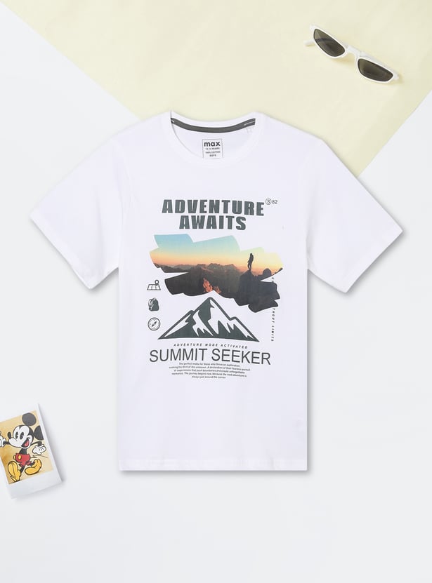 Boys Printed T-shirt - Pack of 2