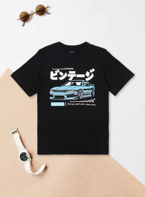 Boys Printed T-shirt - Pack of 2