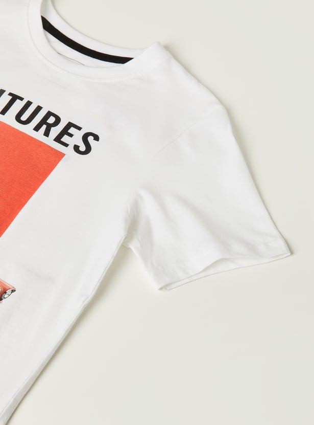 Boys Printed T-shirt - Pack of 2