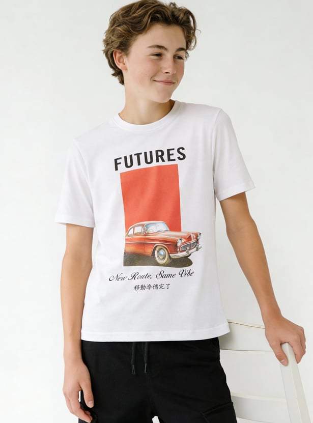 Boys Printed T-shirt - Pack of 2