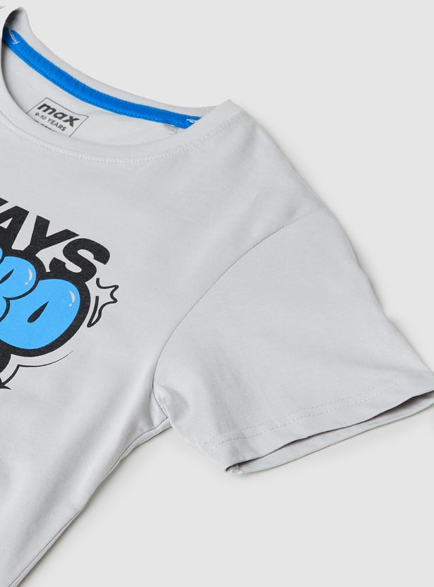 Boys Printed T-shirts - Pack of 2