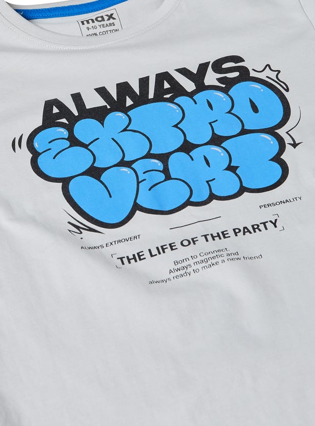 Boys Printed T-shirts - Pack of 2