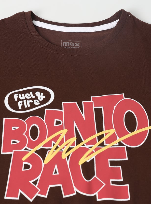 Boys Printed T-shirts - Pack of 2