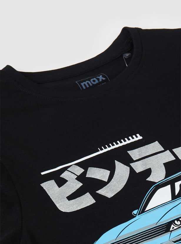 Boys Printed T-shirt - Pack of 2