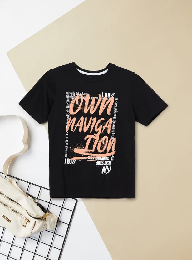 Boys Printed T-shirt - Pack of 2