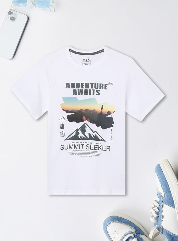 Boys Printed T-shirt - Pack of 2