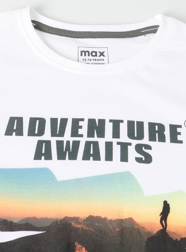 Boys Printed T-shirt - Pack of 2