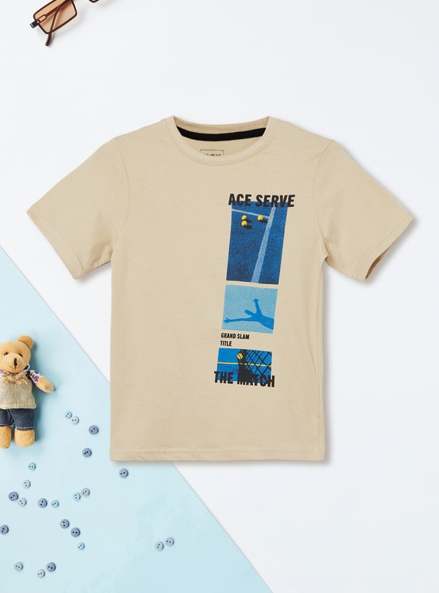 Boys Printed T-shirt - Pack of 2