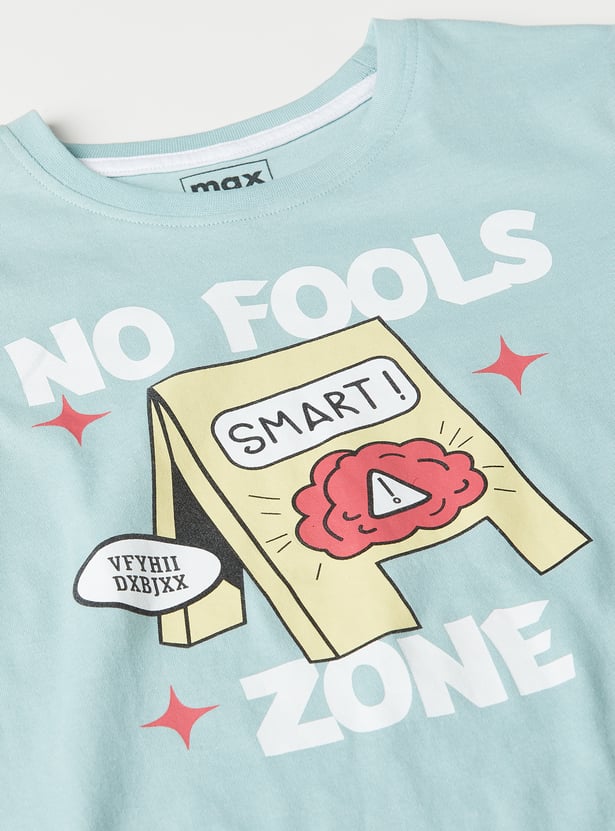 Boys Printed T-shirt - Pack of 2