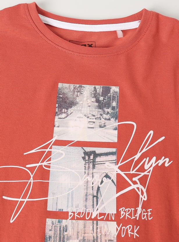 Boys Printed T-shirt - Pack of 2