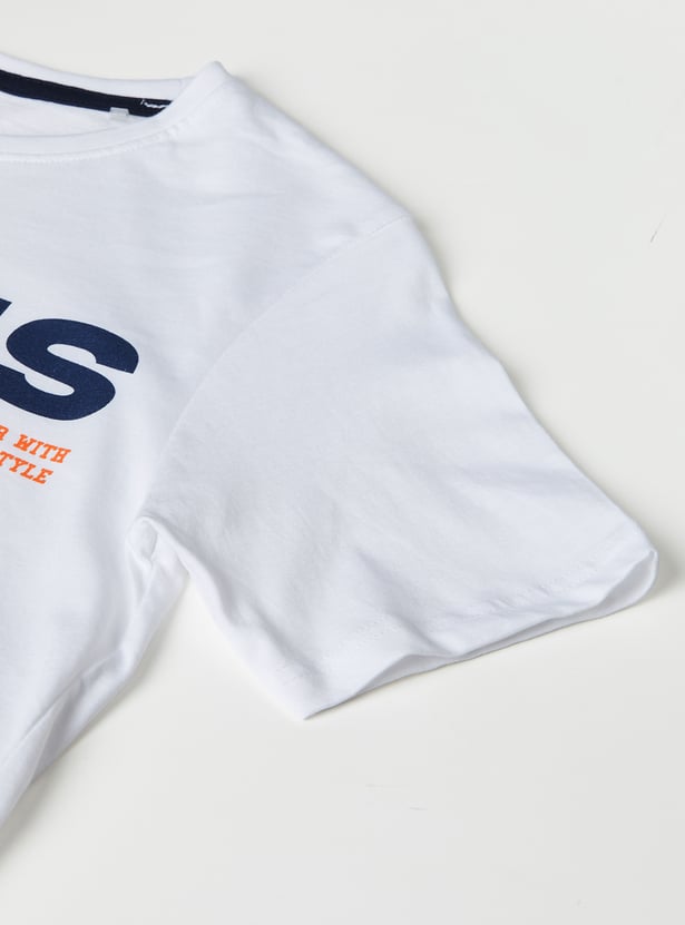 Boys Printed T-shirt - Pack of 2