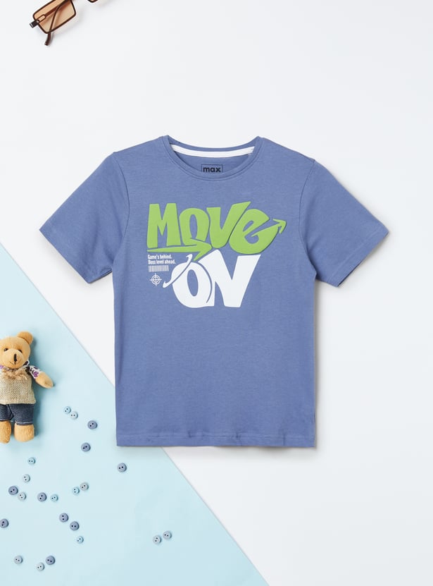 Boys Printed T-shirt - Pack of 2