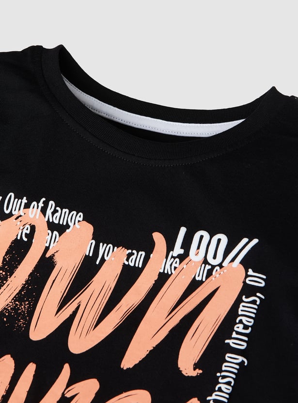 Boys Printed T-shirt - Pack of 2