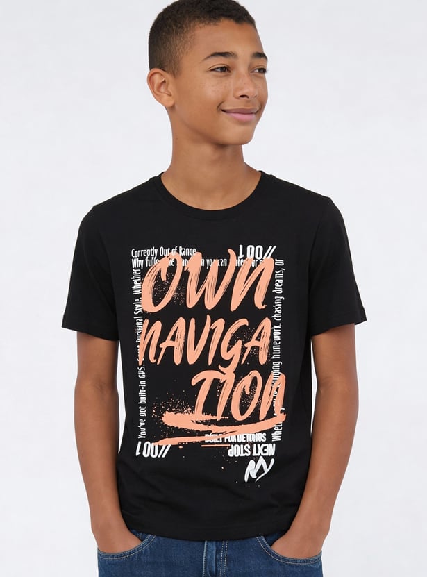 Boys Printed T-shirt - Pack of 2