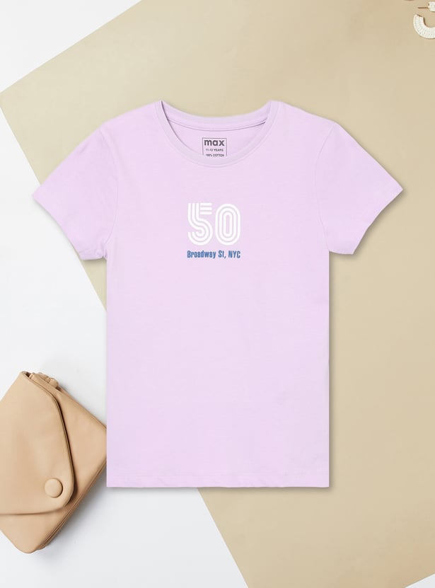 Girls Printed T-shirt - Pack of 2