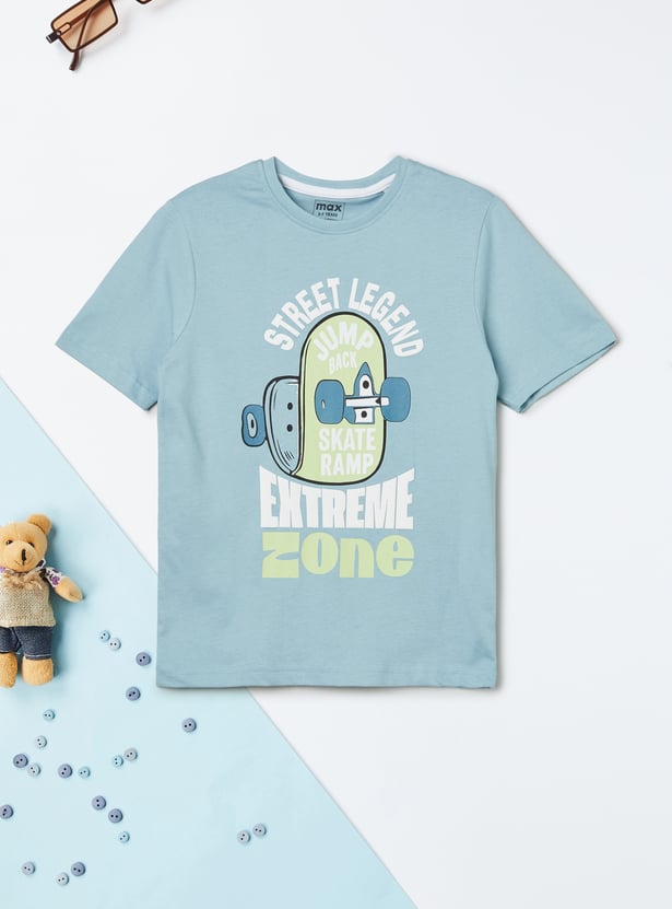 Boys Printed T-shirt - Pack of 2