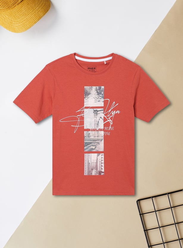 Boys Printed T-shirt - Pack of 2