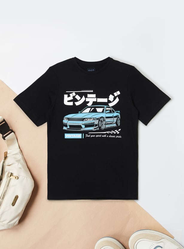 Boys Printed T-shirt - Pack of 2