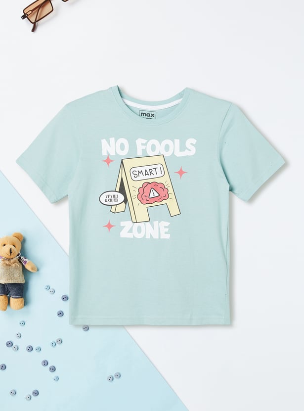 Boys Printed T-shirt - Pack of 2