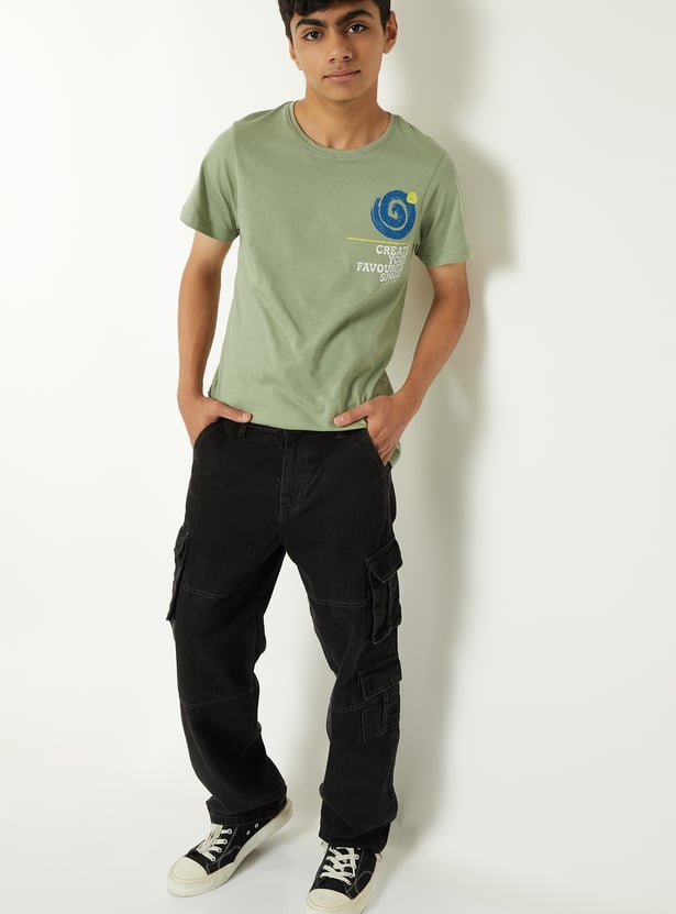 Boys Printed T-shirt - Pack of 2