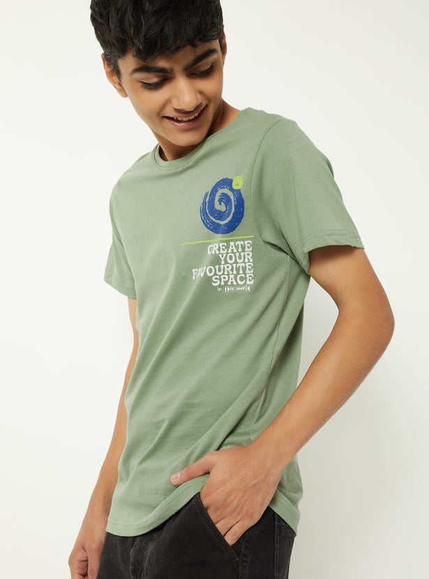 Boys Printed T-shirt - Pack of 2