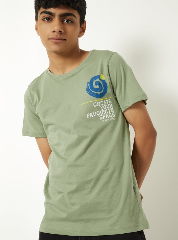 Boys Printed T-shirt - Pack of 2