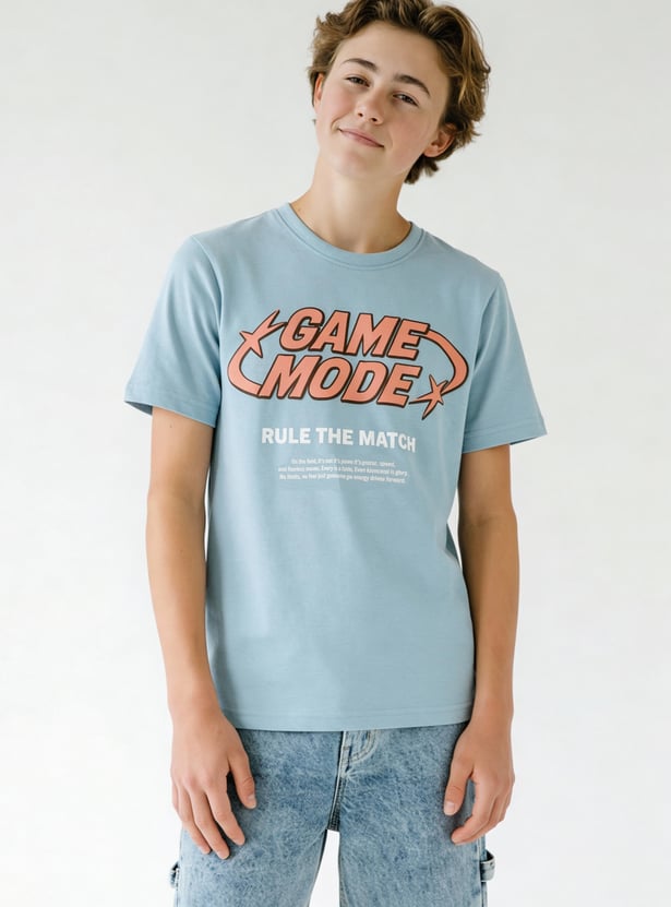 Boys Printed T-shirts - Pack of 2