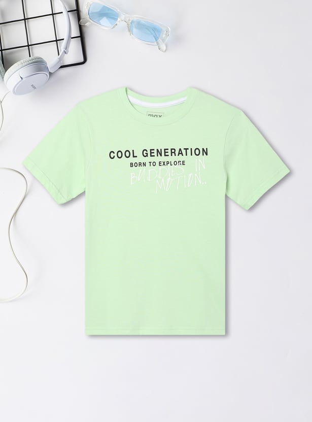 Boys Printed T-shirt - Pack of 2