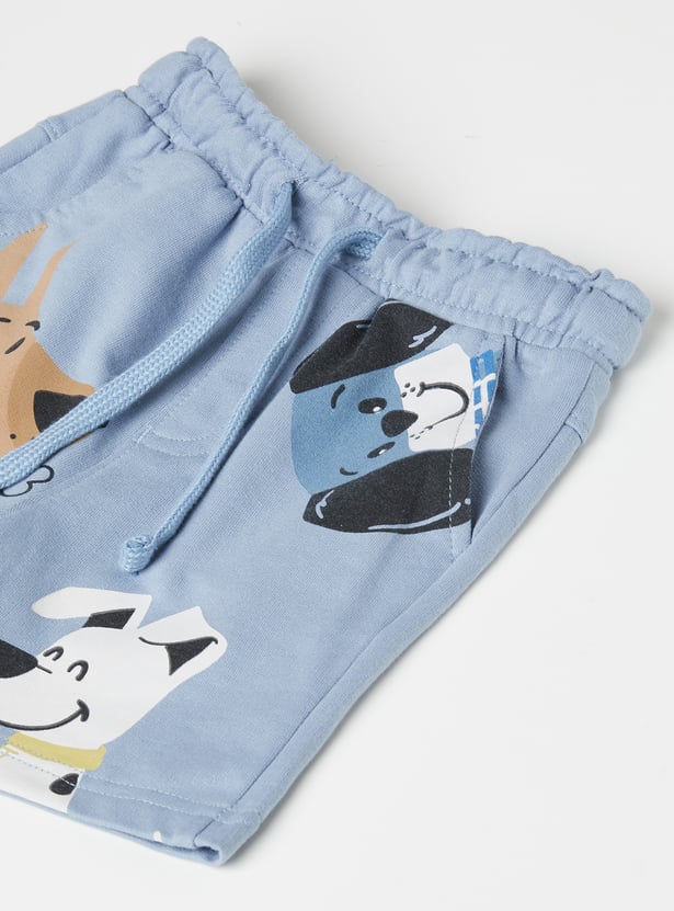 Boys Printed Shorts Set - Pack of 2