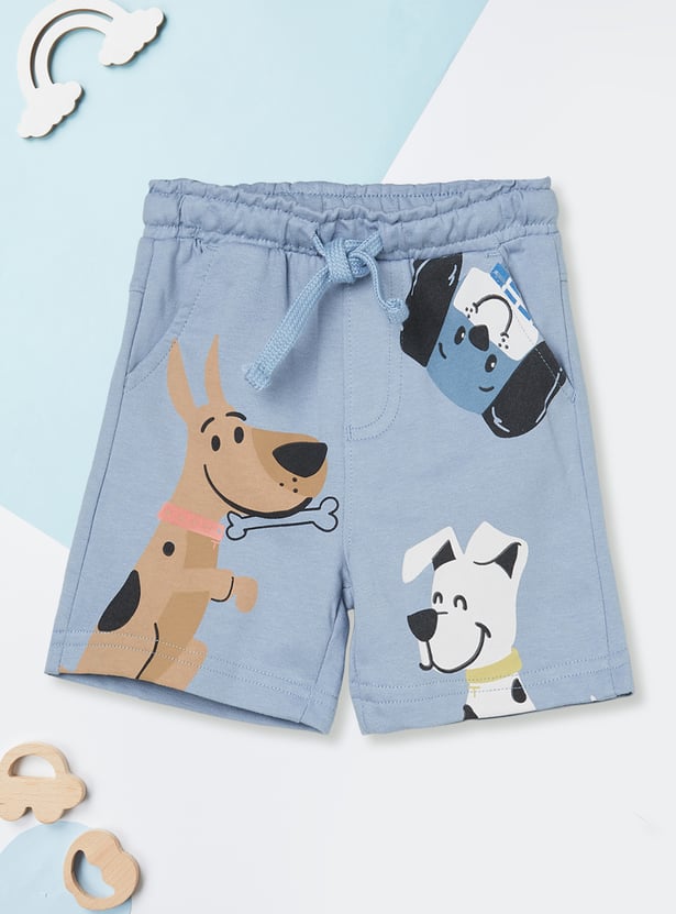 Boys Printed Shorts Set - Pack of 2