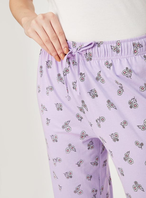 Women Printed Pyjama - Pack of 2