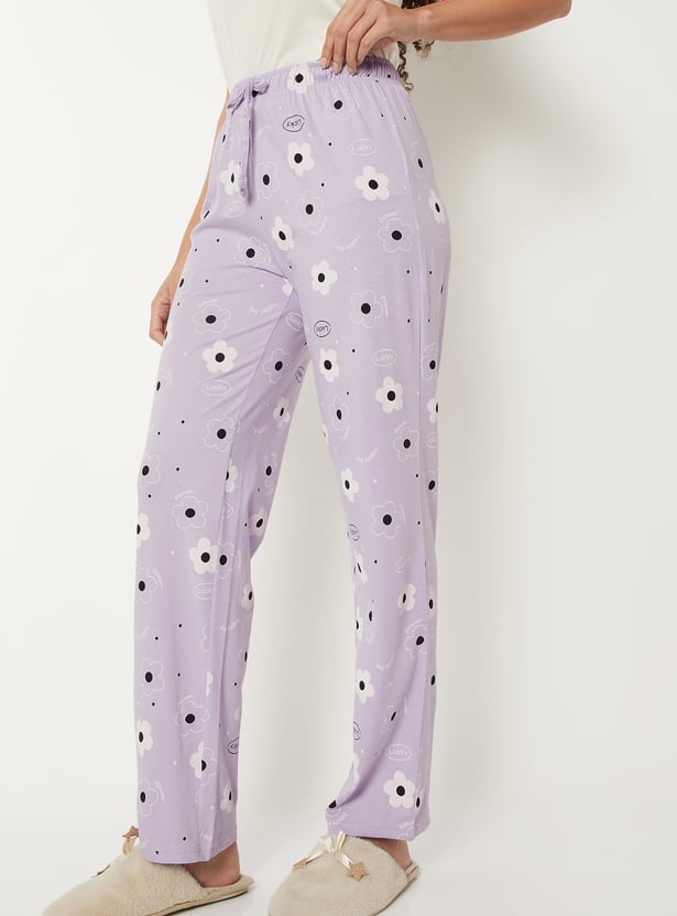 Women Printed Pyjamas - Pack of 2