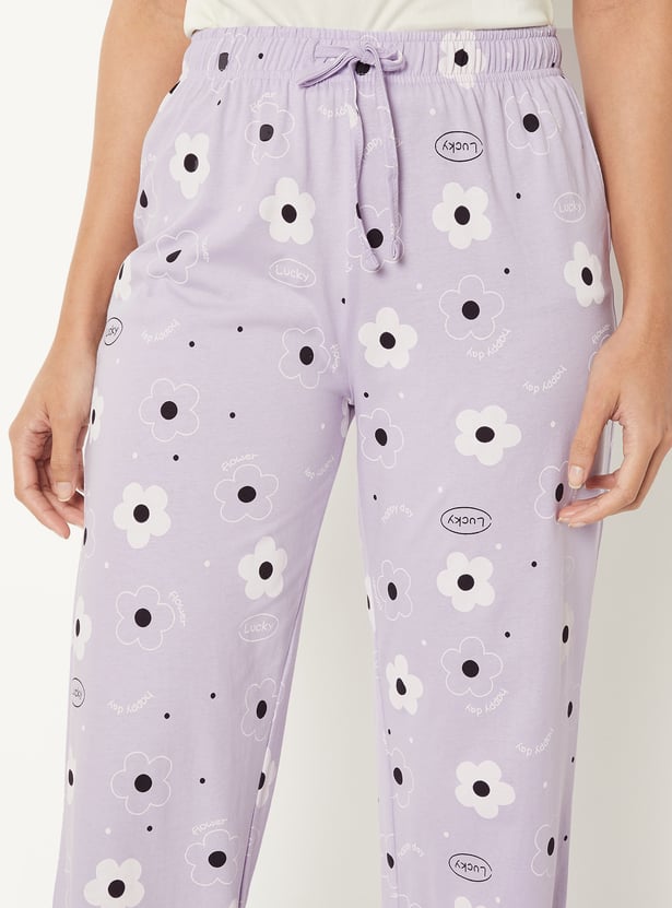 Women Printed Pyjamas - Pack of 2