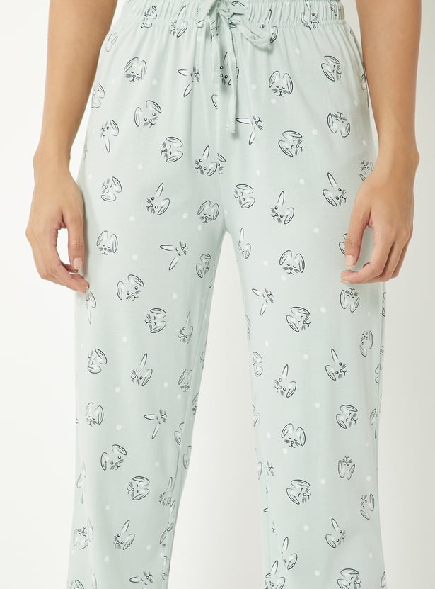 Women Printed Pyjamas - Pack of 2