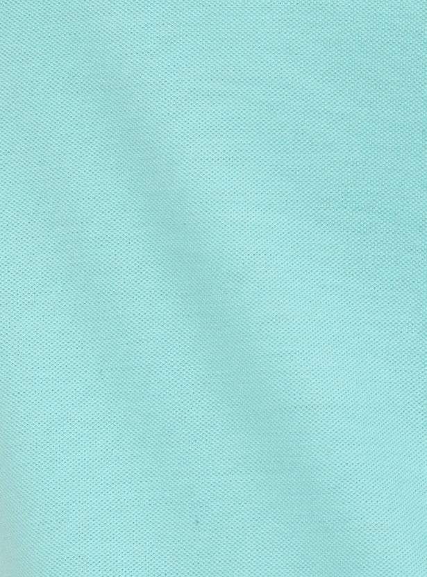 Men Solid Slim Fit Polo T-shirt