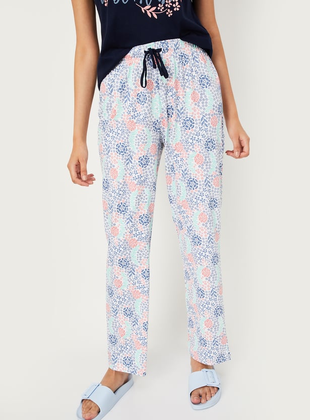 Women Printed PJ Set