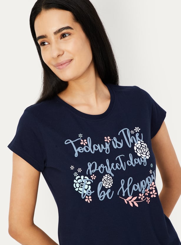 Women Printed PJ Set