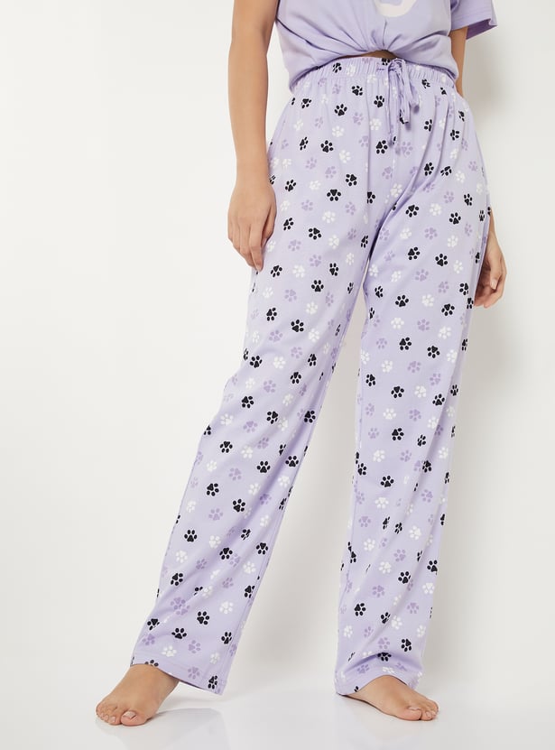 Women Printed PJ Set
