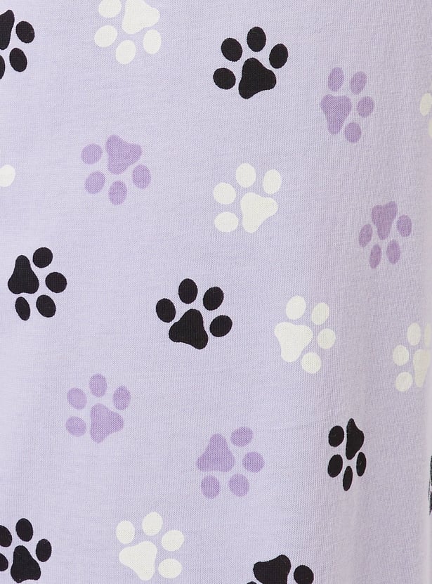 Women Printed PJ Set