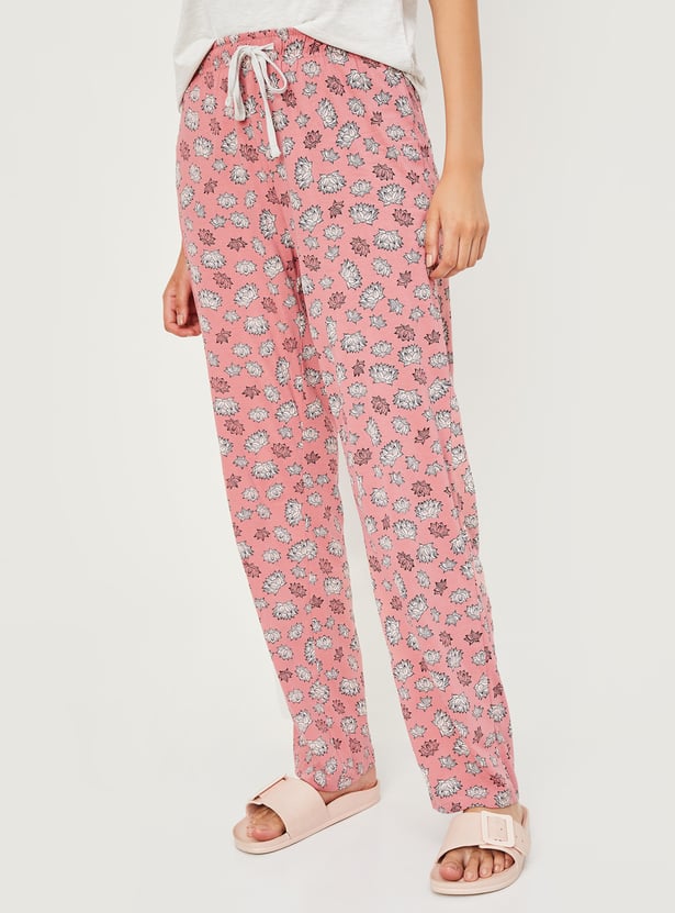Women Cotton Printed PJ Set